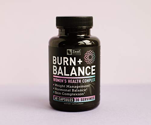 Zeal Naturals Weight Loss Support for Women + Daily Balance Vitmains (Iron, Vitamin D Zeal Naturals