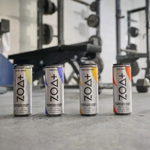 ZOA+ Pre-Workout Sugar Free Energy Drink, Orange Grapefruit - NSF Certified for Sport