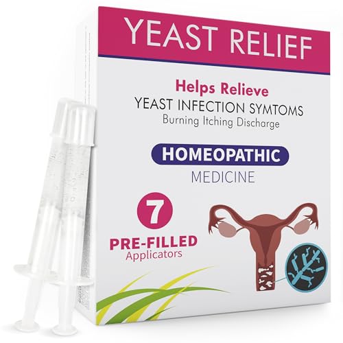 Yeast Infection Treatment for Women | 7 Pre-Filled Applicators w/ Borax | Antifungal Ointment