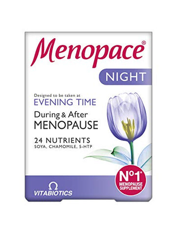 Vitabiotics Menopace Night Tablets 30 Capsules