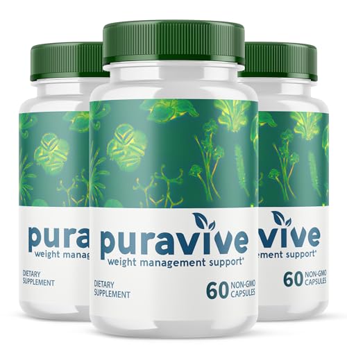 (3 Pack) Puravive Weight Loss Capsules, Puravive Advanced Formula S.O Labs