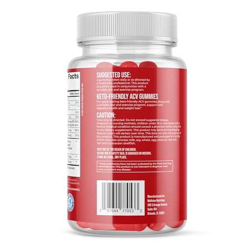 Wellvion Keto ACV Gummies for Weight Loss Support - Advanced Formula (1000mg) Wellvion Nutrition