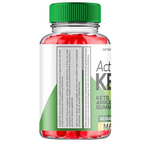 (2 Pack) Active Keto Gummies for Weight Loss, Active Keto Gummies, Active Keto ACV Gummies Ark Labs