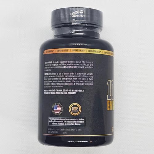 1080p Thermogenic Energy Burn | #1 Rated Energy & Pre Workout for Men & Women 