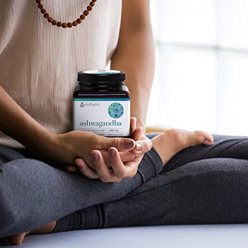 Youtheory ashwagandha Capsule, Helps Maintain Normal cortisol Level, Helps Reduce Youtheory