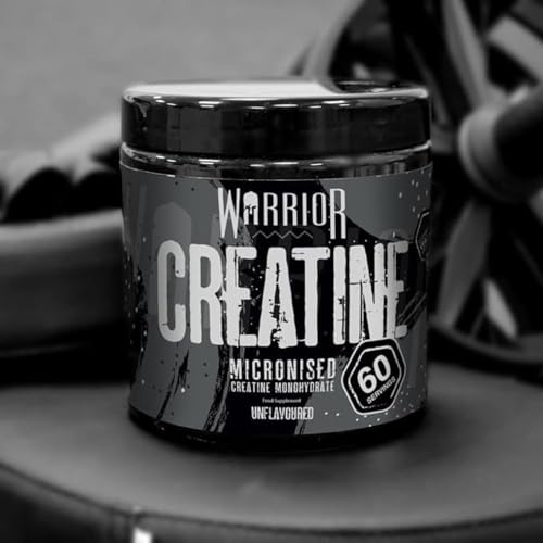 Warrior Creatine Monohydrate Powder – 300g – Micronised for Easy Mixing Warrior