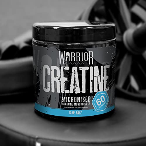 Warrior Creatine Monohydrate Powder – 300g – Micronised for Easy Mixing Warrior