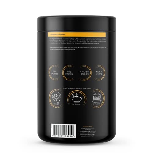Vegan Protein Powder | 1kg | 30 Servings | 4 Protein Sources | Perform (Double Chocolate) ROS Nutrition