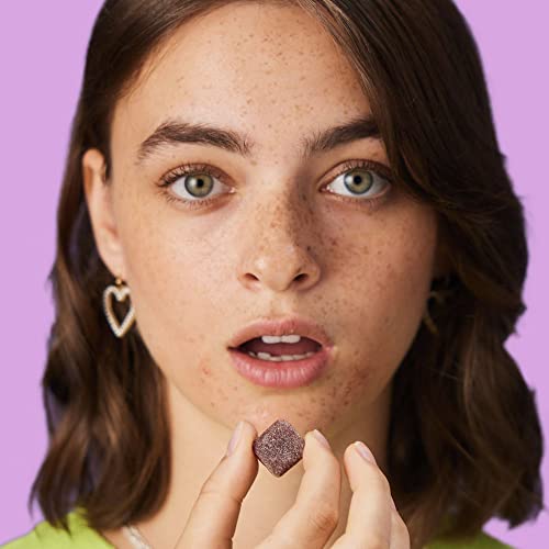 ZitSticka Mood Food: Gummy for Moody Skin + PMS Drama, Forest Berry Flavour ZitSticka