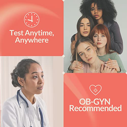 Vaginal PH Test Kit with Sterile Swabs and eBook - Vaginal PH Balance and Yeast Infection Test DIAGNOX HEALTH