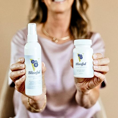 V Blissful - Soothing Vaginal Spray Solution for Yeast Infection - Effective Natural Feminine Care V Blissful