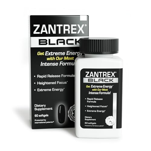 Zantrex Black – Energizing Weight Management Supplement Pills – Clinically Validated