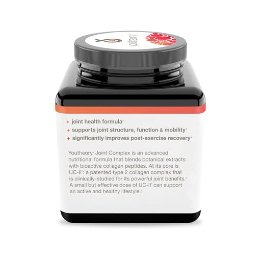 Youtheory Joint Complex with UC-II, 60 Count (1 Bottle) YouTheory