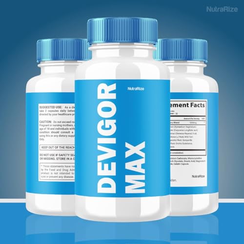 (3 Pack) Devigor Max - Devigor Max Pills for Man, Devigor Max Supplement to Promote NutraRize