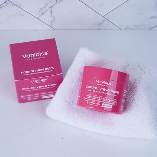 Vanibiss Natural Vulva Balm - Vulva Cream & Tender Skin Care -Topical Vulvar Moisturizer