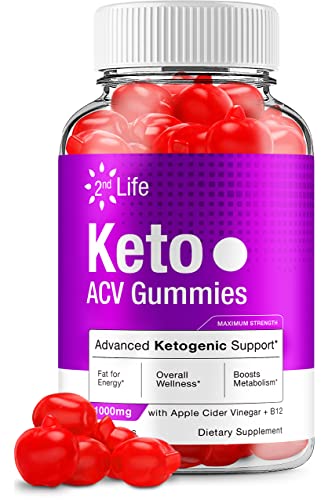 2nd Life Keto Plus ACV Gummies Second Life ACV Advanced Keto Formula Plus Apple 