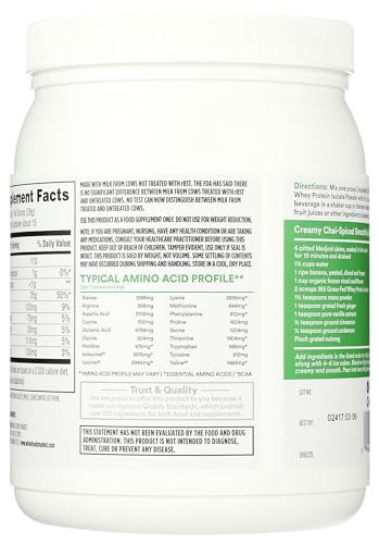 365 by Whole Foods Market, Unflavored Whey Protein Isolate, 15.1 Ounce 365 by Whole Foods Market
