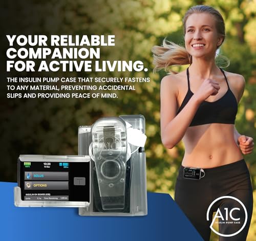 (2023-24 Model) A1C Pump Case, 360 Rotating Case for Tandem Tslim, t:Slim X2, t:Slim G4 PUG PROTECTIVE GEAR