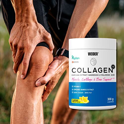 Weider Collagen Plus. Powder Preparation with Collagen peptides (Peptan), hyaluronic Acid Weider
