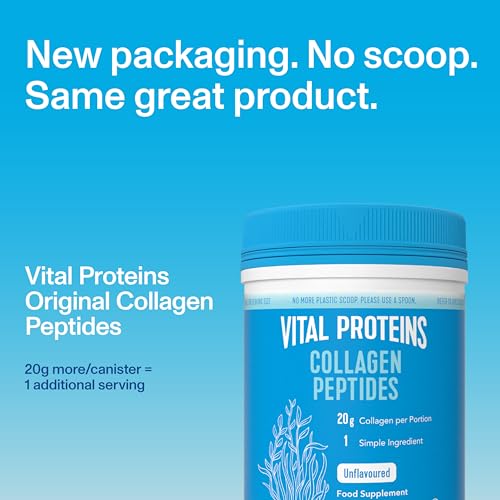 Vital Proteins Collagen Peptides Powder Supplement (Type I, III), Unflavored Hydrolyzed Collagen-Hair, Skin VITAL PROTEINS