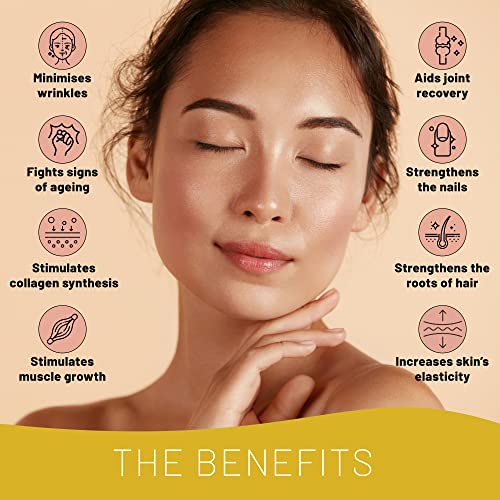 Vegan Collagen Supplement for Skin, Hair, Nails, Joints & Bones with Vegan Vitality