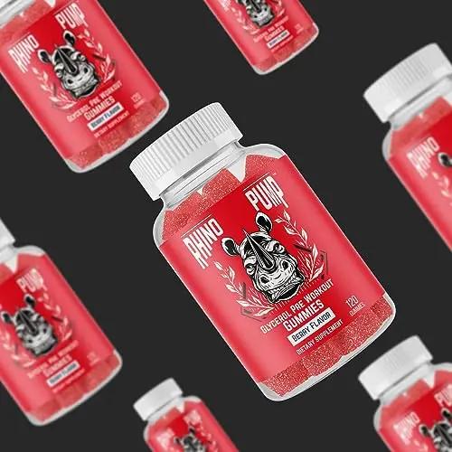 VitaPatch Glycerol Gummy - Non Stim Preworkout Premium Pump Supplement - Glycerol