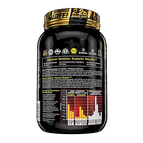 Whey Protein Powder - MuscleTech Nitro-Tech Whey Gold Protein Powder MuscleTech