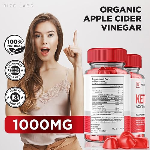 (3 Pack) Keto Chews Gummies - Keto Chews ACV Gummies for Weight Loss 525 MG rize labs