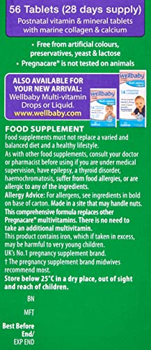 Vitabiotics - Pregnacare - New Mum - 56 Tablets Pregnacare
