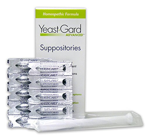 YeastGard Advanced Homeopathic Yeast Infection Vaginal Suppositories - 10 count Box Yeast-Gard