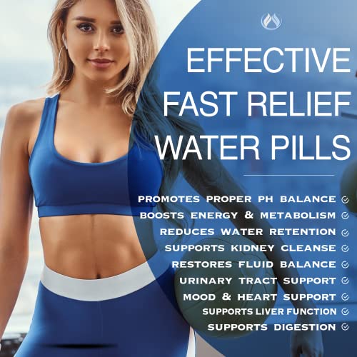 Water Pills Diuretic Water Retention, Liver Detox, Kidney Cleanse, Weight, Swelling THE ENCLARE NUTRITION
