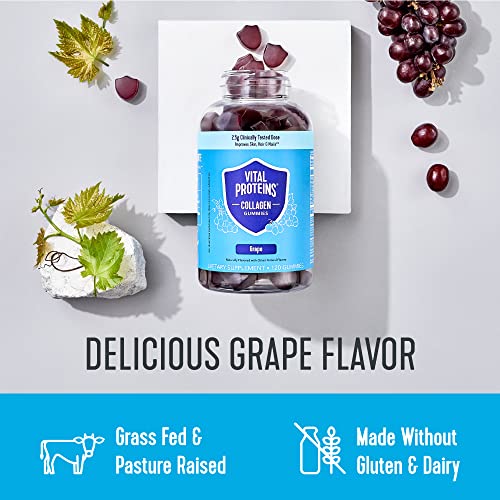 Vital Proteins Collagen Gummies, 2.5g of Clinically-Tested Collagen for Hair, Skin Vital Proteins