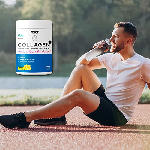 Weider Collagen Plus. Powder Preparation with Collagen peptides (Peptan), hyaluronic Acid Weider