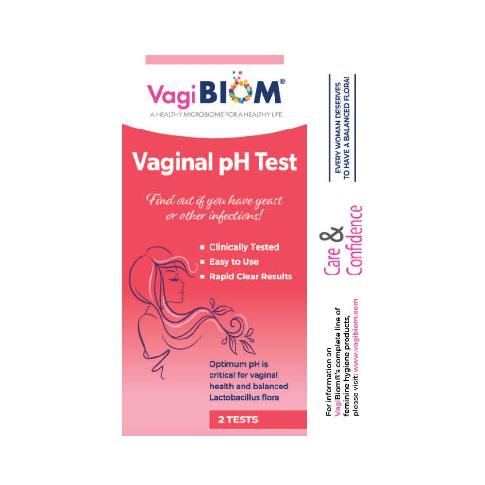 VagiBiom Vaginal pH Tester: Balanced and Healthy Vaginal microbiome ensures Optimum pH VagiBiom