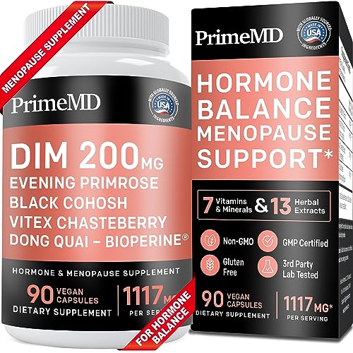 20-in-1 Menopause Supplements for Women - Dim Supplement Women - Estrogen Supplement