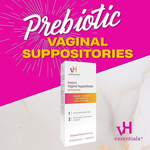 vH essentials Probiotics with Prebiotics and Cranberry Feminine Health Supplement - 120 Capsules vH essentials
