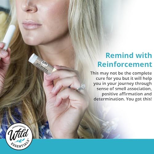 Wild Essentials 3 Pack of Quit Smoking Aromatherapy Nasal Inhalers Made mEssentials