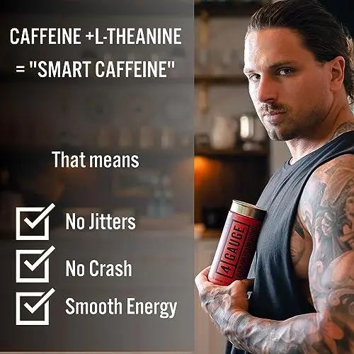 4 Gauge Natural Preworkout Without The Jitters | 30 Servings | Nitric Oxide Booster 4 Gauge