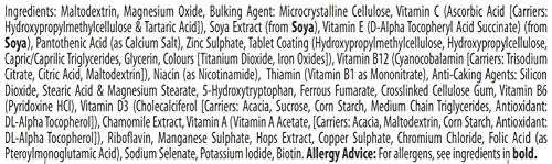 Vitabiotics Menopace Night Tablets 30 Capsules Vitabiotics