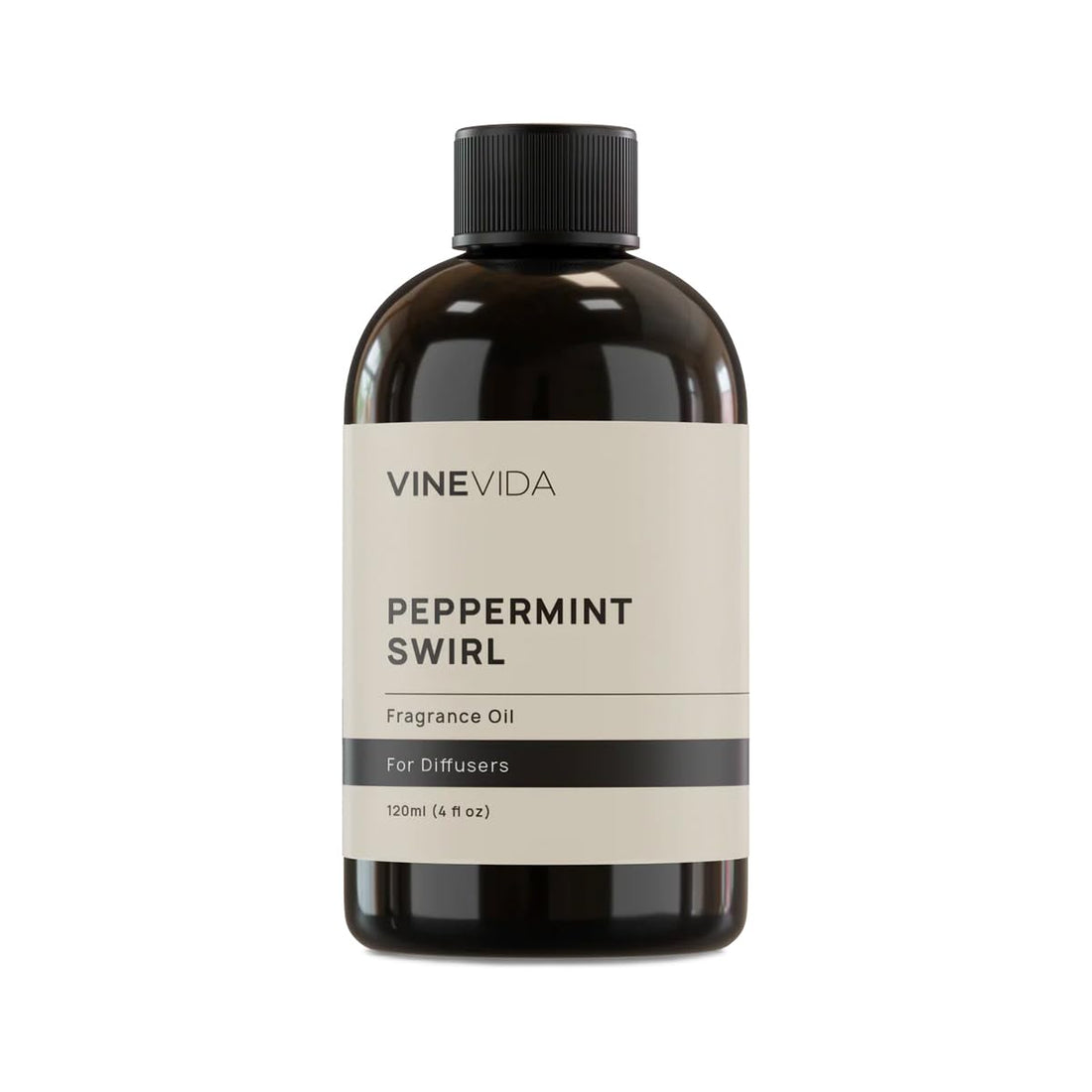 VINEVIDA [4 Fl Oz] Peppermint Swirl Fragrance Oil for Cold Air Diffusers, Essential Oils for Diffuser Oil