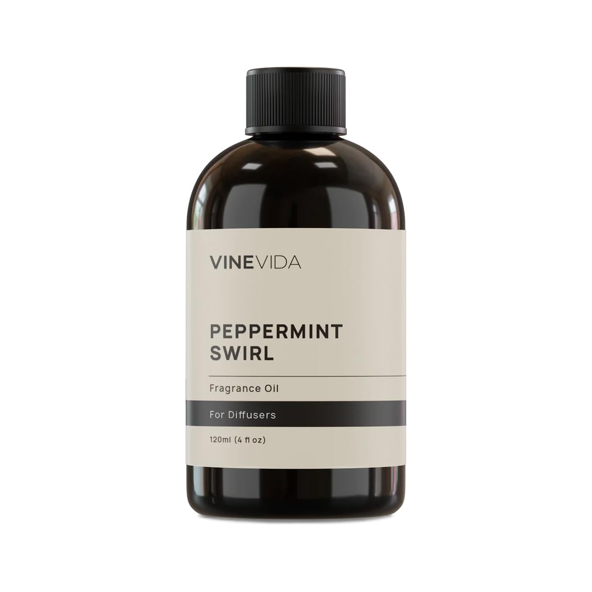 VINEVIDA [4 Fl Oz] Peppermint Swirl Fragrance Oil for Cold Air Diffusers, Essential Oils for Diffuser Oil