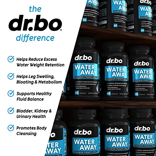 Water Pills Diuretics for Water Retention - Natural Water Away Pills Herbal Diuretic Supplements DR. BO