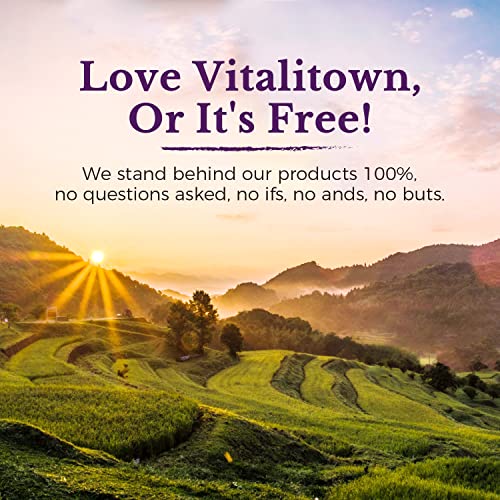 VITALITOWN Prenatal Vitamin, with Omega-3 DHA, Folate, Iron, VIT C, D3, Calcium, Zinc, Choline