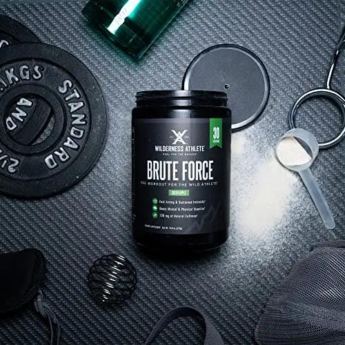 Wilderness Athlete - Brute Force Pre-Workout | Best Pre Workout Powder for Women & Men Wilderness Athlete