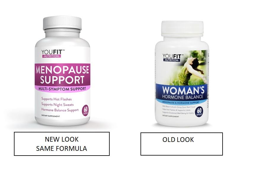 YouFit Nutrition Menopause Relief Capsules for Women - Natural Menopause Supplements YouFit Nutrition
