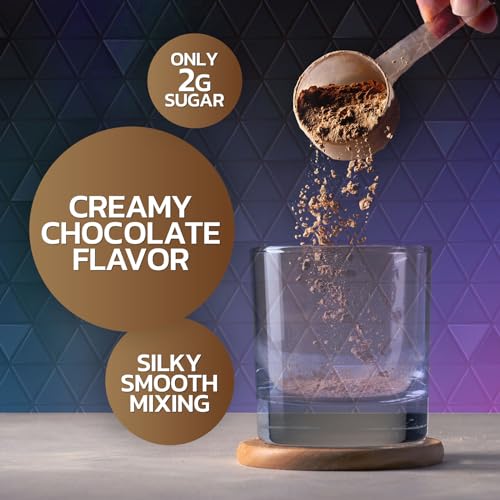 Whey Protein Powder 24g - Chocolate Ice Cream Whey Isolate Protein for Muscle Growth Nature's Nutrition