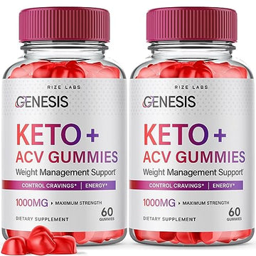 (2 Pack) Genesis Keto Gummies - Genesis Keto ACV Gummies Advanced Weight Loss