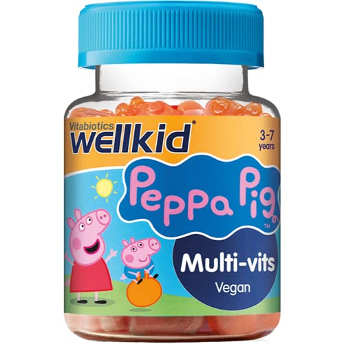 Wellkid Peppa Pig Chewable Gummy Vitamins by Vitabiotics - UK's No. 1 Vitamin Company
