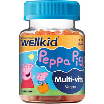 Wellkid Peppa Pig Chewable Gummy Vitamins by Vitabiotics - UK's No. 1 Vitamin Company